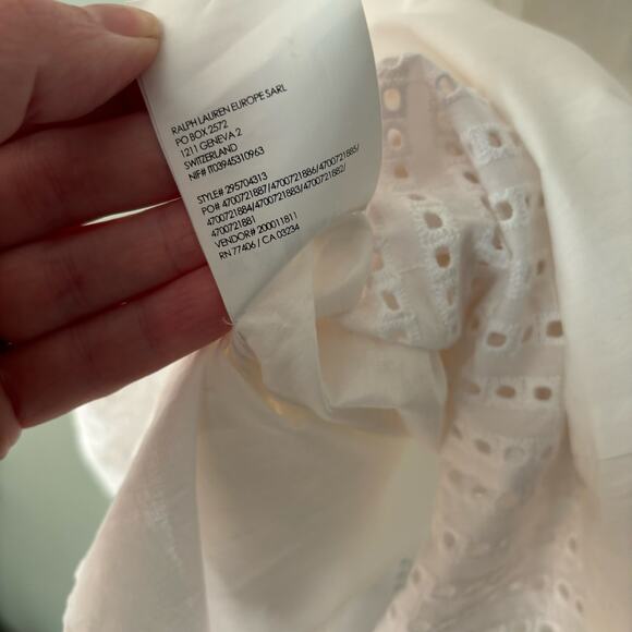 Club Monaco Ruanne Asymetrical Eyelet Ruffled Skirt - Picture 7 of 8